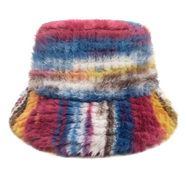 Wholesale Dopamine Tie Dye Gradient Bucket Hat Stylish Women's Fashion Accessory Gift