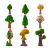 Wholesale Resin Pastoral Style Miniature Tree Decorative Accent DIY Garden Scene Ornament for Resale