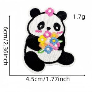 Panda cloth sticker 11 #