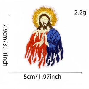 Cartoon english cloth sticker 12#