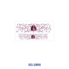 Wholesale 8pcs Zodiac Pink Cartoon Girl Print 3oz Cup Stickers Wrap