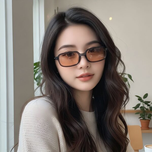 Wholesale Retro Ring Design Full Frame Sunglasses UV400 for Sun Protection Fashion Accessory
