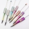 Wholesale DIY Sparkling Diamond Bead Pen Swirl Design Business Gift Decorative Pen