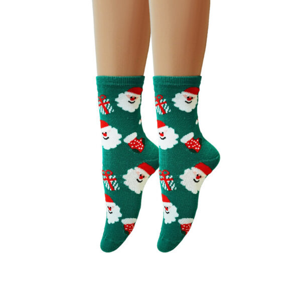 oly-614adcff8b727579bbb2fa3043778598 Wholesale Autumn and Winter Trendy Christmas Socks Santa Claus Elk Snowman Gingerbread Man Cartoon Mid Calf Socks Cross Border Foreign Trade