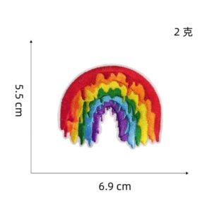 Colorful cloth stickers 3#