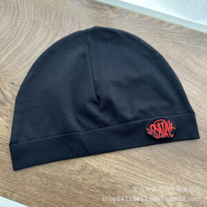 Black red letter / One size fits all (54-60cm)