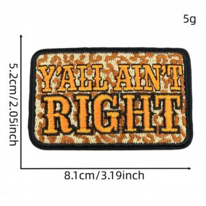 English slogan cloth sticker 7 #