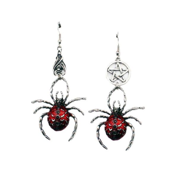 oly-6190b5e483183b97e52deb7df2ae1712 Wholesale Trendy Spider Earrings Halloween Novelty Jewelry Zinc Alloy Fashion Accessory for Party Wear