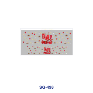 SG-498 / 8pcs / 16*7cm