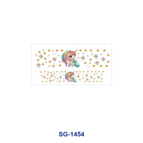 Wholesale 8pcs Mixed Coffee Floral Cartoon Text Print 3oz Cup Stickers Wrap OLY Exclusive