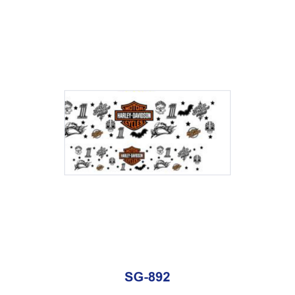 oly-61dc06ccdb4d66132be3cb7b4254b45e Wholesale 8pcs Goth Halloween Pattern 3oz Cup Stickers Wrap OLY Exclusive