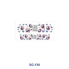 Wholesale 8pcs Colorful Holiday Graphic 3oz Tumbler Stickers Wrap