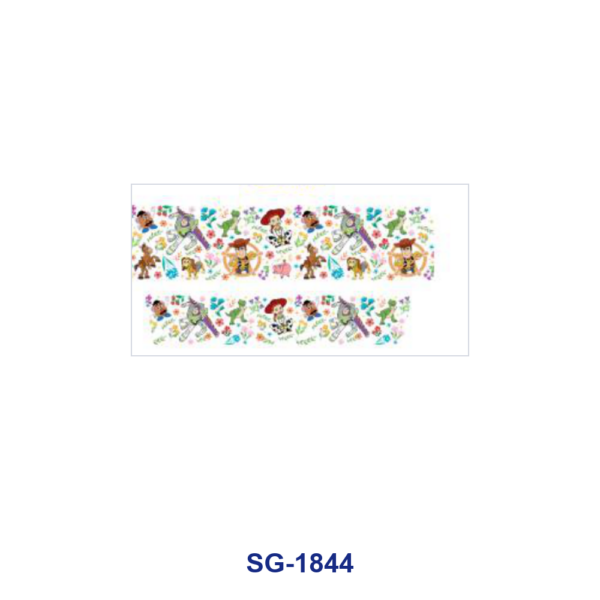 Wholesale 8pcs Fairytale Cartoon Character Pattern 3oz Cup Stickers Wrap OLY Exclusive