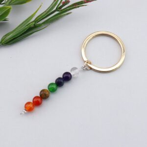 Gold key ring