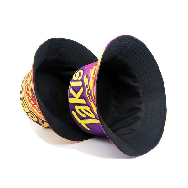 Wholesale Food Print Double Sided Fisherman Hat Fashion Accessory for Gift Resale