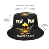 Wholesale Cartoon Duck Bucket Hat Casual Outdoor Sun Hat for Everyday Use