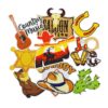 Wholesale Western Cowboy Cactus Embroidered Patch Decorative Fashion Accessory for Bags Clothing Resale Gift