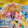 oly-62519f5fa515dab555089990a514fca2 Wholesale Trendy Colorful Conch Acrylic Keychain Bag Charm Car Key Accessory Boutique Resale Gift