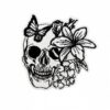 oly-62bd69052cb88cbcb8668818203d87d7 Wholesale Punk Horror Black White Embroidered Patch - Trendy Fashion Accessory for Bags, Jeans, Hats
