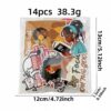 oly-62c4148746fe7996d205e6d4c80e9c58 Wholesale Embroidered Black Girl Empowerment Patch Set Decorative Iron-On Applique for Clothes Bags Boutique Gift
