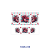 Wholesale 8pcs Gothic Heart Rose Mini Cup Keychain Sticker