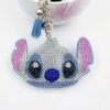Wholesale Cartoon Rhinestone Keychain Leather Bag Charm Boutique Gift OLY Exclusive