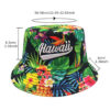 Wholesale Stylish 3D Letter Embroidered Bucket Hat for Outdoor Sun Protection