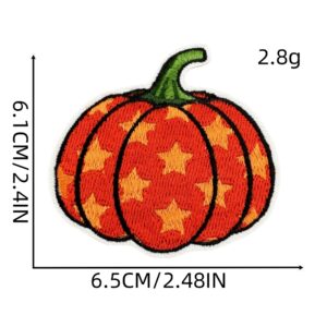 Pumpkin cloth stickers 7#