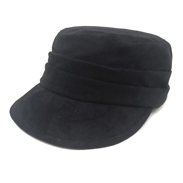 Wholesale Retro Korean Style Suede Equestrian Dome Hat Fashion Accessory Trendy Gift for Boutique Resale