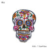 Wholesale College Style Skull Iron-On Patches - Trendy Fashion Accessory for Resale