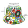 oly-62e759cde4e3e959569fa7954bd216a4 Wholesale Rhinestone Flower Bucket Hat Stylish Sun Protection Hat for Outdoor Casual Use
