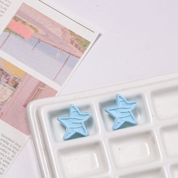 oly-62ef7ab65a26c021895e1b285f19b492 Wholesale Stylish Acrylic Star Loose Beads Mixed Colors Jewelry Accessory Gift for DIY Phone Charm