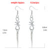 oly-62ef979fe5a1d331fd127fe7886d7182 Wholesale Y2K Vintage Double Ring Earrings for Women Zinc Alloy Punk Style Fashion Jewelry Accessory