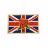 Wholesale Chic Embroidered Anniversary Patch Red Cartoon Design Decorative Iron On Applique for Resale Boutique