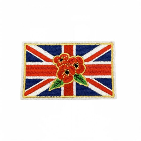 Wholesale Chic Embroidered Anniversary Patch Red Cartoon Design Decorative Iron On Applique for Resale Boutique