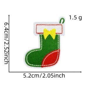 Christmas cloth stickers 12#