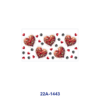 oly-6329924375c236bb044463397c085ced Wholesale 5pcs Vintage Luxurious Valentines Gem Rose Embroidery Heart Ribbon Bow Star Dot Floral Mixed Decor Prints 16oz Cup UV DTF Wraps
