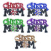 oly-634250a499b4e892f85534da2a29db46 Wholesale Sequin Cheer Mom Patch - Iron-On Applique for Jackets, Fashion Accessory for Everyday Use