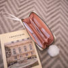 oly-634b95ec5c183b10e179c7ac6d1af84d Wholesale PU Leather Embroidery Fluffy Ball Coin Purse Wallet Chic for Women
