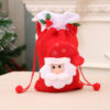 oly-63599d2c2c0fda1c4285a393678bdd6d Wholesale Santa Claus Christmas Gift Bags Decorative Drawstring Bags for Holiday Gifts & Resale