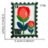 oly-637400688610964b8c9008df603f2cdf Wholesale Polyester Thread Iron On Embroidered Patches Floral Stamp Design Set of 8 Decorative Gift for DIY Sewing