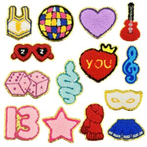 Towel embroidered cloth stickers 1#