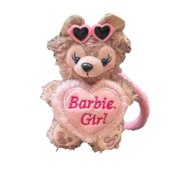 Wholesale Cute Cartoon Plush Keychain Trendy Car Bag Accessory for Girls