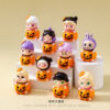 Wholesale Halloween Pumpkin Resin Figurine Set - 10 Styles Funny DIY Home Decor for Gift or Resale