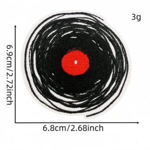 Red series cloth sticker 23#