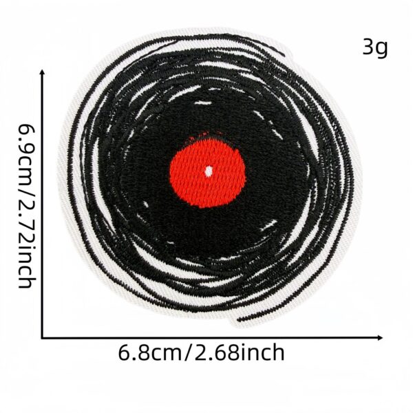 Wholesale Y2K Red Heart Embroidery Patch Set - Decorative Accent for Clothing Bags Gift