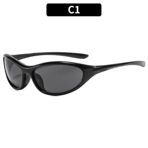 C1-black frame gray film
