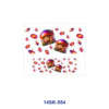 oly-63fe001b310e0394c9fc1f100ee345ef Wholesale 2/4/8pcs Fantasy Fairy Mushroom Cottage Print Mini Cup Keychain Sticker