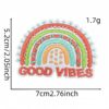oly-640e64955b3d171c2dcb13e7d489463a Wholesale Embroidered Thread Stickers Sunshine Language Quotes for Bag Travel Decoration DIY Accessory
