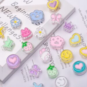 Wholesale Acrylic Drip Oil Loose Beads Cartoon Animal DIY Phone Strap Charm